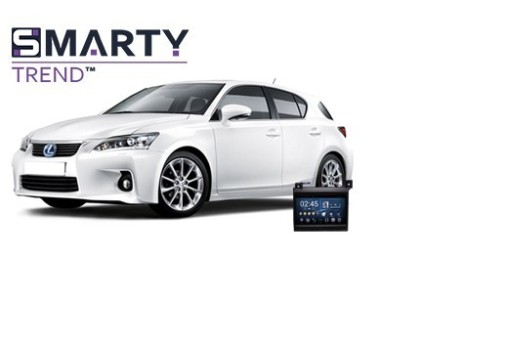 Lexus CT 200h 2013 встановлений головний пристрій на Android