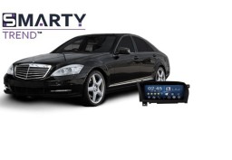 Mercedes-Benz S-Class W221 (2005-2013) установленное штатное головное устройство Android