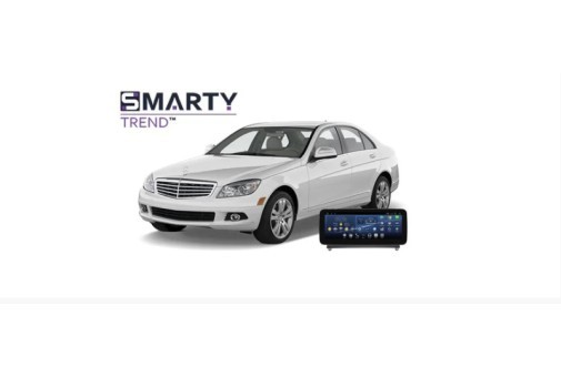 Встановлений головний пристрій Mercedes C-Class W204/S204 (2007-2014) на базі Android