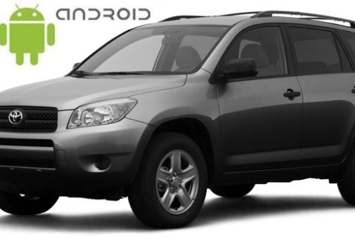 Toyota RAV4 Gen 3 XA30 (2005-2016) встановлений головний пристрій на Android