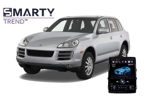 Porsche Cayenne 2 поколения (2010-2017) установлена магнитола на Андроиде