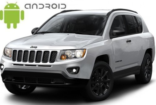 Jeep Compass MK FL (2011-2017) встановлений головний пристрій на Android