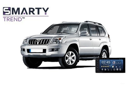 Toyota Land Cruiser Prado 120 (2002-2009) установлена магнитола на Андроиде