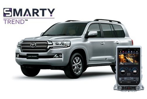 Toyota Land Cruiser 200 (2015-2021) установлена магнитола на Андроиде