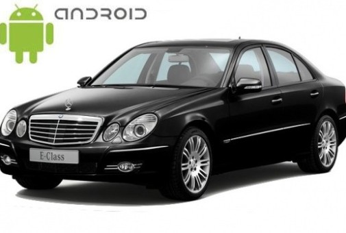 Mercedes-Benz E-Class W211 (2002-2009) встановлений головний пристрій на Android