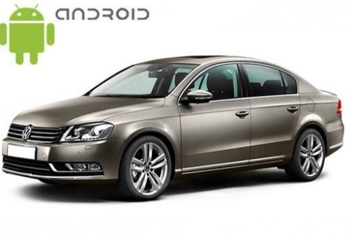 Volkswagen Passat B7 (2010-2014) з встановленим головним пристроєм на Android