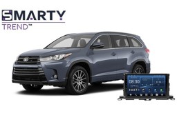 Toyota Highlander XU50 (2018) установлена магнитола на Андроиде