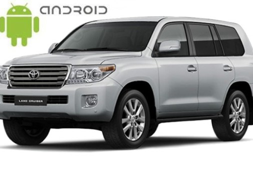 Toyota Land Cruiser 200 UZJ200 (2007-2015) встановлений головний пристрій на Android