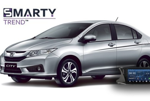 Honda City (2014-2019) установлена магнитола на Андроиде