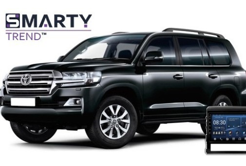 Toyota Land Cruiser 200 (2018) установил штатное головное устройство Android