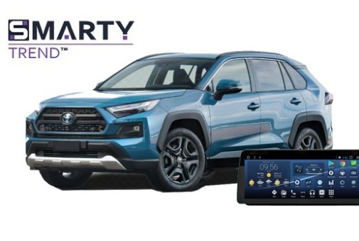 Toyota RAV4 Gen 5 XA50 (2018-2023) установлена магнитола на Андроиде