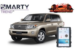 Toyota Land Cruiser 200 (2008) встановлений Android 16-дюймовий головний пристрій