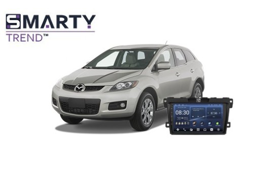 Mazda CX-7 (2010) установлена магнитола на Андроиде