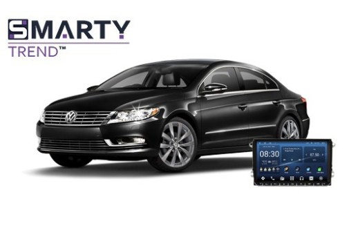 Volkswagen Passat CC (2008-2016) встановлений головний пристрій на Android 9 дюймів