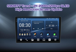 SMARTY Trend - обновление экрана высокого разрешения 2K 2000x1200px QLED