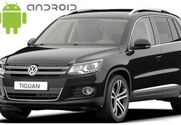 Volkswagen Tiguan (2011-2018) з встановленим головним пристроєм на Android