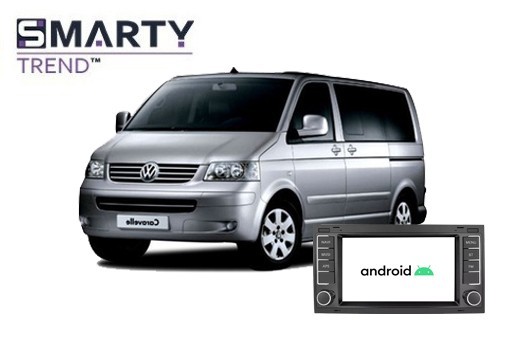 Volkswagen Caravelle 2007 Установка головного устройства с Android