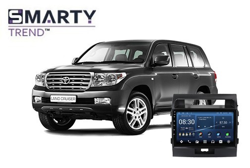 Toyota Land Cruiser 200 2009 Установка головного устройства с Android