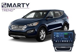 Hyundai Santa Fe 2013 Установка головного устройства с Android