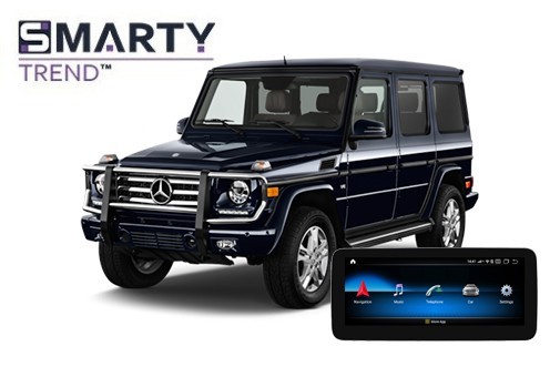 Mercedes-Benz G-Class 2014 Установка головного устройства с Android