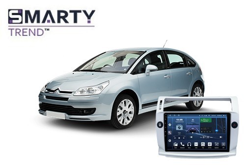 Citroen C4 / C-Quatre (2004-2009) встановлений головний пристрій на Android