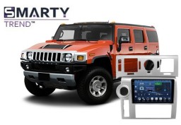 Hummer H2 (2003-2008) з встановленим головним пристроєм на Android