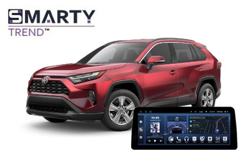 У Toyota RAV4 XA50 2021 встановлено головний пристрій на Android