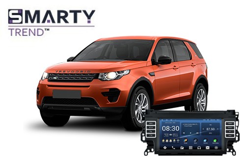 Land Rover Discovery Sport 2018 встановив головний пристрій на Android