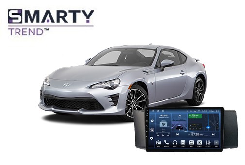 Toyota GT86 / Scion FR-S / Subaru BRZ (2012-2021) установлена магнитола на Андроиде