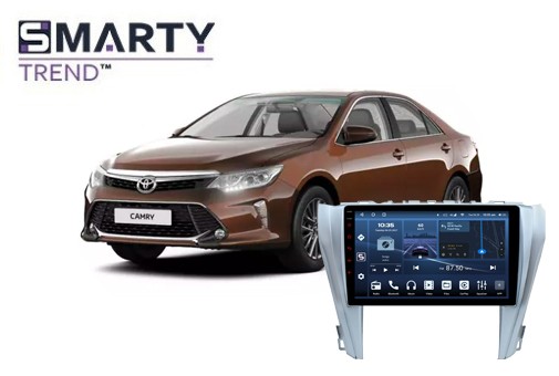 Toyota Camry 7 Gen XV50/55 2015 установлена магнитола на Андроиде