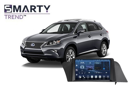 Lexus RX 3 Gen 270/350/450 (2009-2015) встановлений головний пристрій на Android