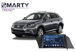 Lexus RX 3 Gen 270/350/450 (2009-2015) встановлений головний пристрій на Android