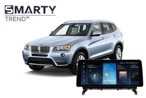 BMW X3 F25 2014 установлена магнитола на Андроиде