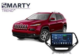 Jeep Cherokee/Liberty KL (2013-2019) встановлений головний пристрій на Android