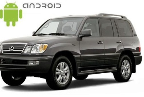 Lexus LX 470 (2003-2007) установлена магнитола на Андроиде