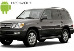 Lexus LX 470 (2003-2007) установлена магнитола на Андроиде