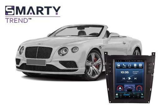 Bentley Continental (2013-2019) з встановленим головним пристроєм на Android