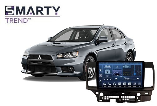 Встановлення головного пристрою на Android в Mitsubishi Lancer 10 2012