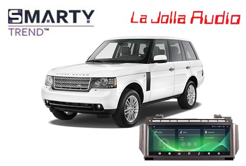 Range Rover Vogue 3 (2002-2012) з встановленим головним пристроєм на Android