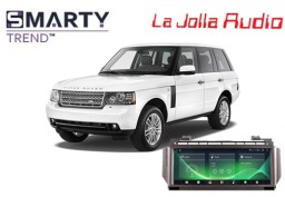 Range Rover Vogue 3 (2002-2012) з встановленим головним пристроєм на Android