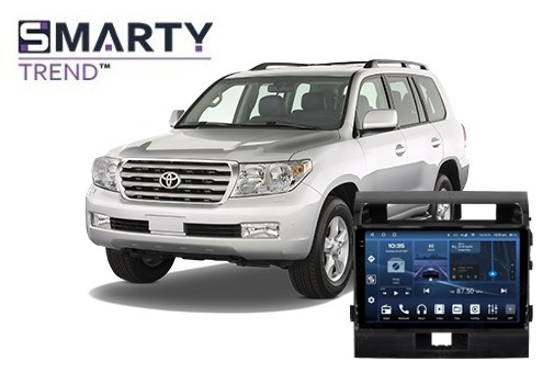 Toyota Land Cruiser 200 2009 встановлений головний пристрій на Android