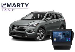 Hyundai Santa Fe 3 2015 установлена магнитола на Андроиде