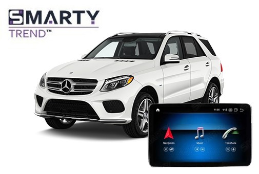 Mercedes-Benz GLE-Class W166 (2015-2019) встановлений Android головний пристрій 12,3 дюйма