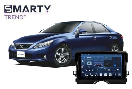 Toyota Mark X (2009-2020) встановлений головний пристрій на Android