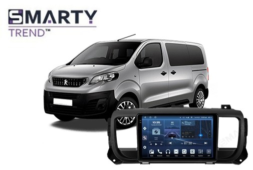 Peugeot Expert 3 (2016+) встановлений головний пристрій на базі Android - OEM