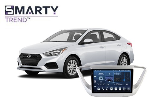 Hyundai Accent/Solaris/Verna 2018 встановлений головний пристрій на базі Android