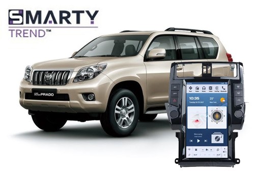 Toyota LC Prado 150 2010 встановлений головний пристрій на Android