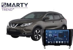 Nissan Qashqai J11 2016 встановлена ​​магнітола на Андроїді 