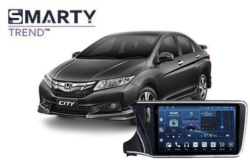 У Honda City 2015 встановлено головний пристрій на базі Android