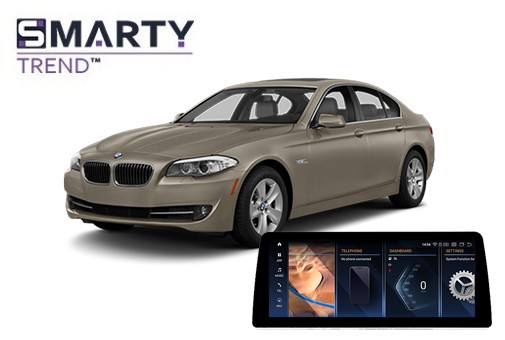 У BMW 5 F10/F11, M5 2012 встановлено головний пристрій на базі Android